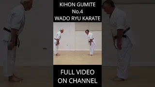 Kihon Gumite No4 #Shorts  #karate  #martialarts #wadoryu