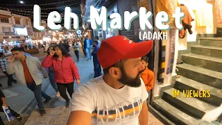 Ep-6 Leh Market // Food // Hotel // cheapest and best stay in Leh #leh #vlog