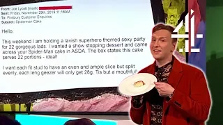 Joe Lycett Deals with "World's SMALLEST Cake"?! | Joe Lycett's Got Your Back