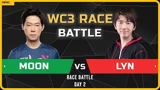 WC3 - [NE] Moon vs Lyn [ORC] - Day 2 - WC3 Race Battle