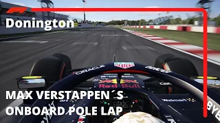 Max Verstappen's Onboard Pole Lap | 2022 Donington Grand Prix | Pirelli