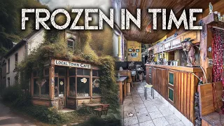 Quán cà phê và ngôi nhà sinh hoạt ở thị trấn bỏ hoang ở Bỉ - Frozen In Time!