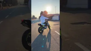 Husqvarna 701 | wheelie training