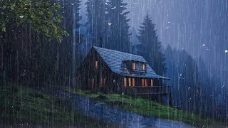 Fall Asleep With The Soothing Sounds Of Rain And Thunder | Study, Relax with Rain Sounds