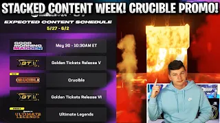 STACKED CONTENT WEEK! NEW CRUCIBLE PROMO COMING!