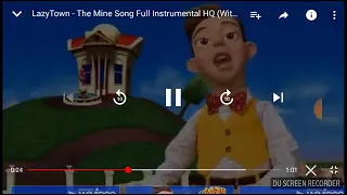 LazyTown - The mine song Romanian v3 but it sounds warning video guys we are
