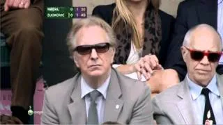 Alan Rickman - Wimbledon, London July 3, 2011