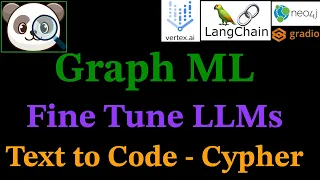 Graph ML: Fine tune LLMs to generate code from text