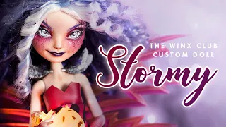 Trix! Stormy from the Winx Club • Halloween Collaboration • Custom Doll Tutorial