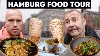 FOOD TOUR Hamburg 🥙🍗🍰🍩🤤 | POPCORN CHICKEN, NEUER DÖNER und CHOCOLATE BOMB | Street Food Germany