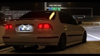 Tuğçe Kandemir - Yanlış x Simge - Aşkın Olayım | Honda Civic 1.6 VTi | Assetto Corsa