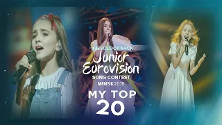 #JESCLOOKBACK - Junior Eurovision Song Contest 2018 MY TOP 20