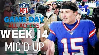 NFL Week 14 Mic'd Up, "craziest play I've ever seen in my entire life" | Game Day All Access