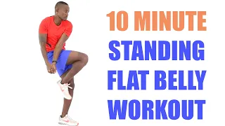 10-Minute Standing Flat Belly Workout/ Standing Abs Workout