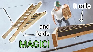 MAGIC Folding Rolling Staircase for Loft