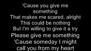 james morrison- you give me somthing with lyrics