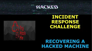 Demonstrating Incident Response on a Compromised Machine | H4cked TryHackMe