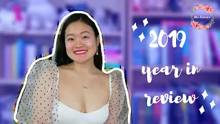 All The Books I Read In 2019 with STATS | Year in Review | Noa Jasmine