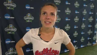 NCAA Championships: Post-Race Interview (Annemarie Schwanz)