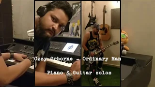 Ordinary Man - Ozzy Orbourne Feat. Elton John Piano and Guitar Lead cover