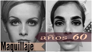 Maquillaje de los 60 inspirado en Twiggy | Celhelíz