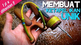 Cara Lengkap Membuat Ketapel Ikan, AUTO DAPAT IKAN BANYAK!!! (Make a fish Slingshot ) #slingshot