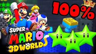 World Crown Mystery House Marathon 🎪 Super Mario 3D World Switch + Wii U 🎪 All Green Stars + Stamp