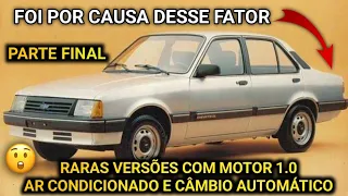 A história do Chevette. O Belo sedã que teve a sua trajetória encerrada por causa de um fator