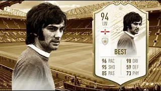 FIFA 20: GEORGE BEST 94 PRIME ICON MOMENT PLAYER REVIEW I FIFA 20 ULTIMATE TEAM