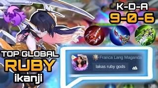 BEST BUILD FOR RUBY 2023 | RUBY GAMEPLAY | EMD BUILD IS BACK! | ikanji | MOBILE LEGENDS