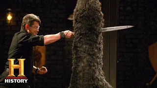 Forged in Fire: Medieval Sword of Mystery STRIKES FAST in the Final Round (Season 8) | History