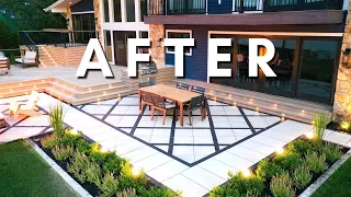The MOST INSANE Backyard Makeover!! Full Transformation Time Lapse