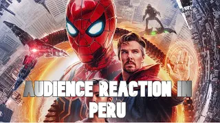 Audience reaction Peru| parte final #spidermannowahome