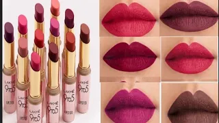 How to choose perfect shade lakme 9 to 5 lipstick according to your skintone all shade#lakmelipstick