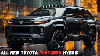 2024-2025 Toyota Fortuner Hybrid: The Future of SUVs is Here!