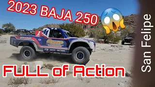 Baja 250 San Felipe 2023 all action McMillin Score