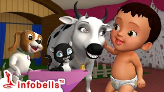 Yeh Woh Ghar Hai Jo Chitti Ne Banaaya - Pretend Play | Hindi Rhymes for Children | Infobells