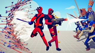 CRAZY SLICE of DEADPOOL vs EVERY UNIT | TABS - Totally Accurate Battle Simulator