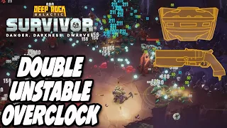 Overclocking The BOOMSTICK And DRONE In The Same Run! | Deep Rock Galactic Survivor