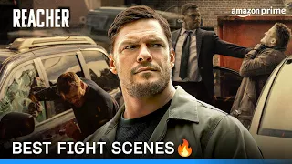 Best Of Reacher Fight Scenes🔥 | Reacher S2 | Prime Video India