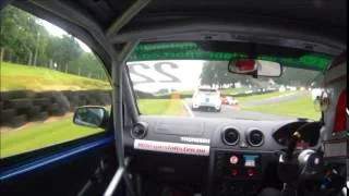 Big crash for Thoresen at Cadwell Park