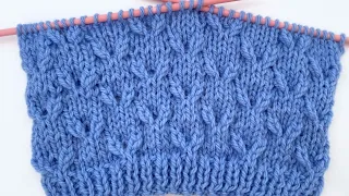 BEAUTIFUL KNITTING STITCH SO EASY