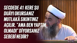 Secdede 41 Kere Şu Duâyı Okursanız Mutlakâ Sıkıntınız Açılır!