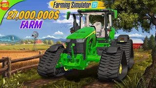 Working in My 27 Million Dollars Farm | Farming Simulator 23 Mobile Gameplay