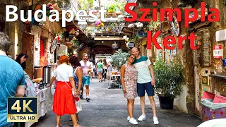 Budapest Hungary 🇭🇺 4K Szimpla Kert Market and Karavan