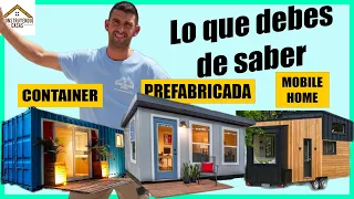 🔶Casa PREFABRICADA, CONTENEDOR, Mobile HOME 🔶¡TODO lo que DEBES SABER!  | Pros y Contras