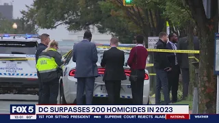 DC surpasses 200 homicides in 2023