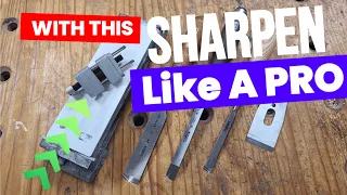 Sharpen Your Chisels and Plane Blades Like a Pro with this Simple and Affordable Honing Jig