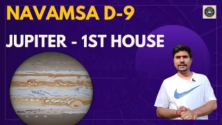 Jupiter in 1st House in D-9 Navamsa Chart - Vedic Astrology