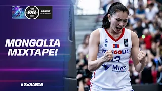 Mongolia 🇲🇳  FIBA 3x3 Asia Cup 2024 Women Mixtape 🔥